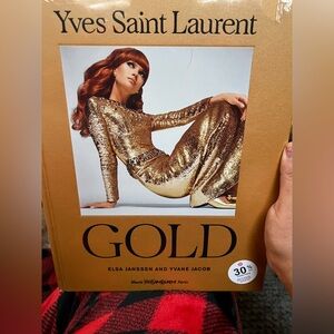 New Sealed!! Yves Saint Laurent- GOLD- Fashion Design Jewelry Shoes and More